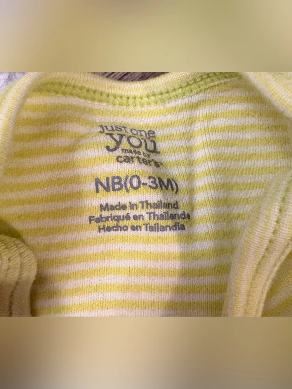 Carters newborn baby
